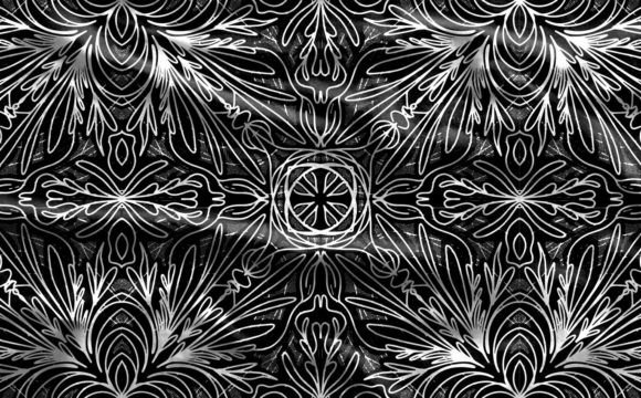 Download Abstract Geometry Pattern Line Floral - Flora Collection