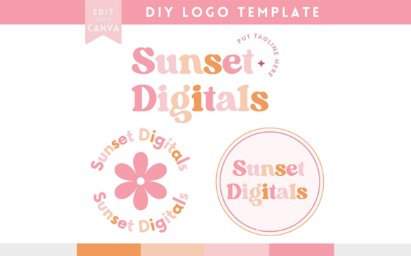 Download Aesthetic Logo Canva Design Branding - Logo canva design Collection