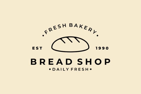 Download Bread Shop Logo Vector Template Design - Bread shop logo Collection
