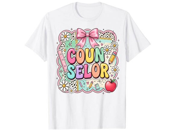 Download Cute Counselor Back to School T-Shirt - Counselor Collection