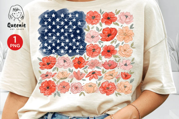 Download Flora American Flag Flower Patriotic USA - Flora Collection