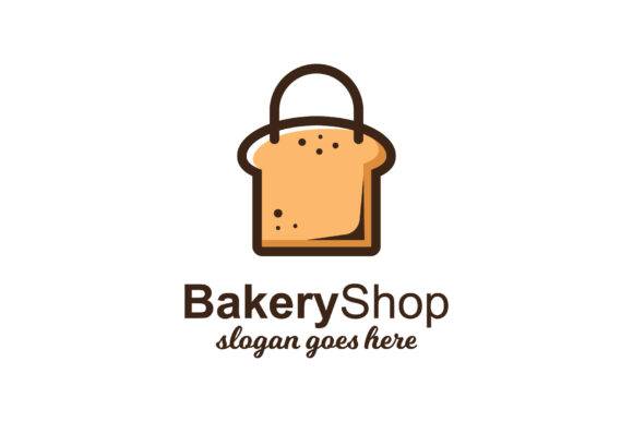 Download Toast Bread Bakery Shop Logo Template - Premium Resources