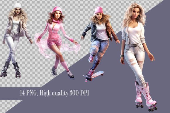 Download Active Sports Girl Clipart - Active Collection